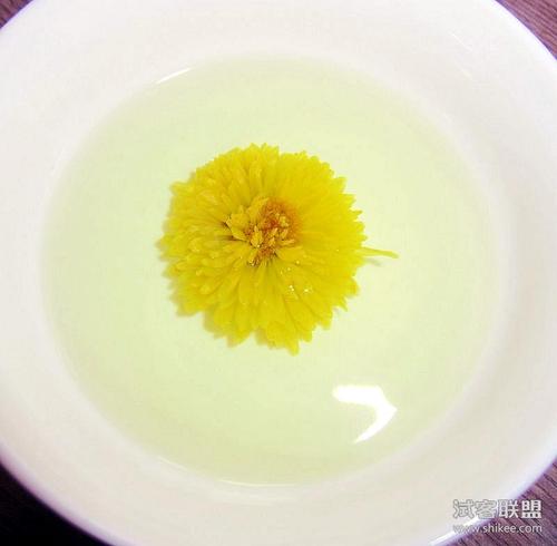 菊花茶的味道