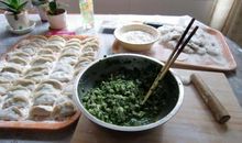 包饺子