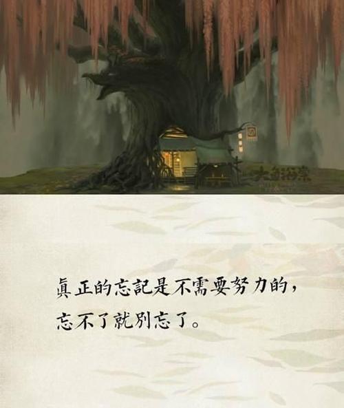 我不能忘记