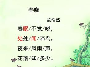 春天的诗