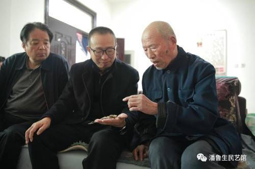 拜访著名的老艺术家