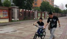 我学会了骑自行车