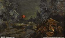 乡村是一汪月亮