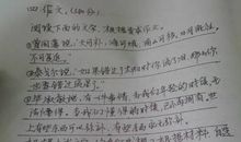 上海虹口区初三期中考试作文范文_600字