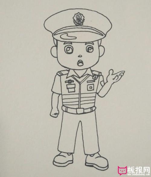 我欣赏的叔叔警察