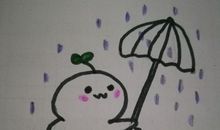 可爱的雨
