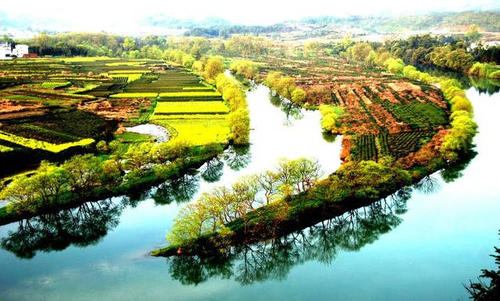 春天住在我村里