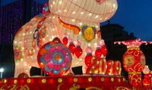 张灯结彩过大年