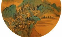 沉醉在笔墨的世界里