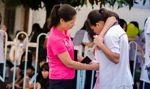 运动会上让我感动的人