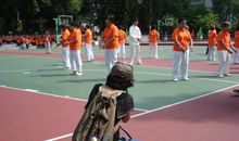 第一次参加县运动会