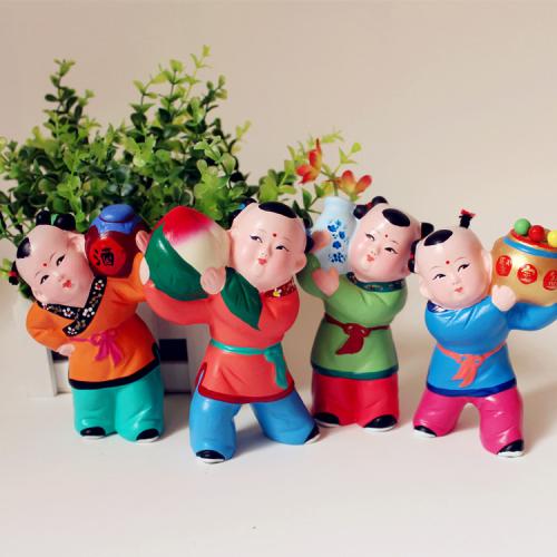 我最喜欢的手工艺品-天津泥人张