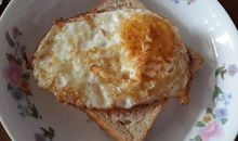 做煎鸡蛋的过程