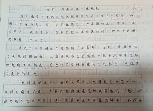 分享为成长增添了一抹色彩