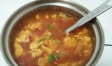 我学会了做西红柿蛋汤