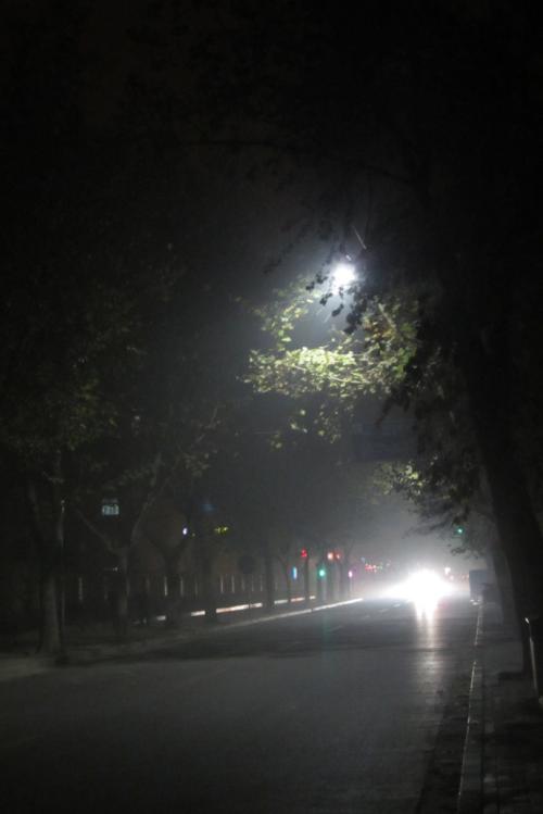回家晚