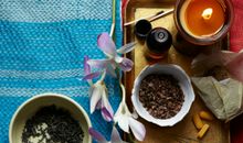 我真想给书包喝减肥茶