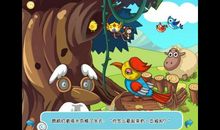 啄木鸟伐木人漫画作文