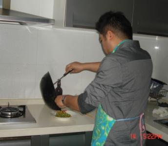 爸爸做饭