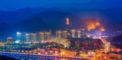 我家乡的夜晚