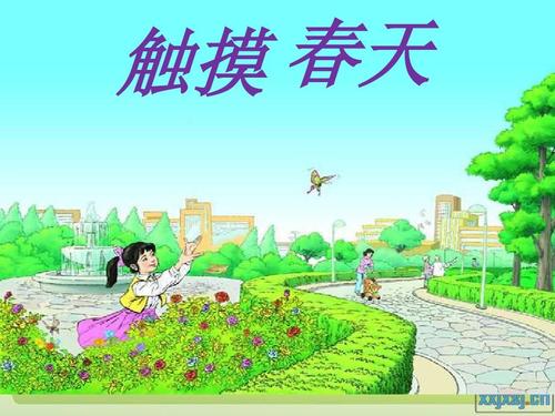 触摸春天的美丽