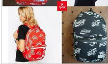 可乐洒进书包后