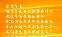 每个人都能发出光芒