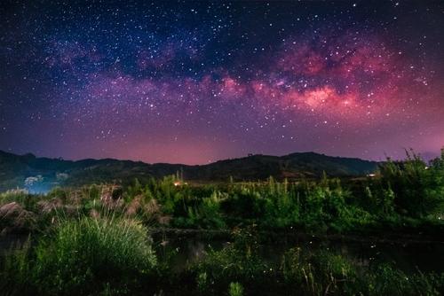 夏天的夜空