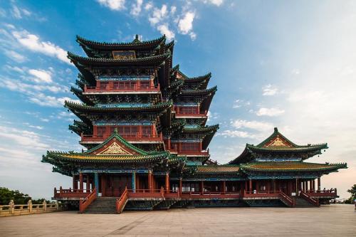 游览南京月江塔