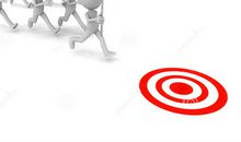 跑的目标是向前