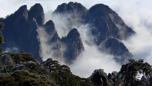 精彩的黄山