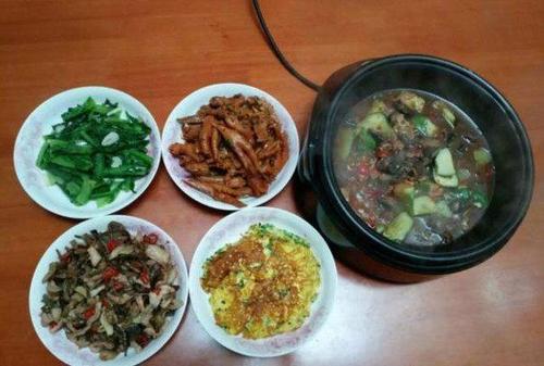 今天我为妈妈做饭