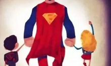 我因爸爸而自豪