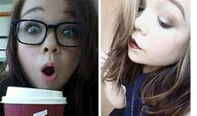 笑对生活的小女孩