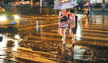 突如其来的暴雨