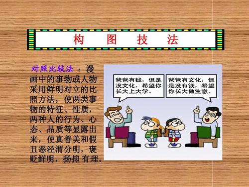 漫画爸爸作文500字