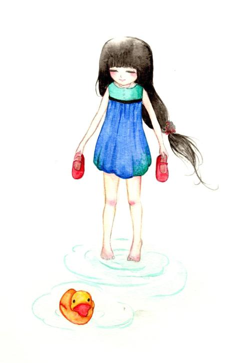 童年的水坑