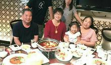 和奶奶一起吃饭