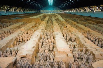 兵马俑和马