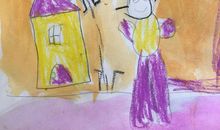 我和妈妈学包年粽