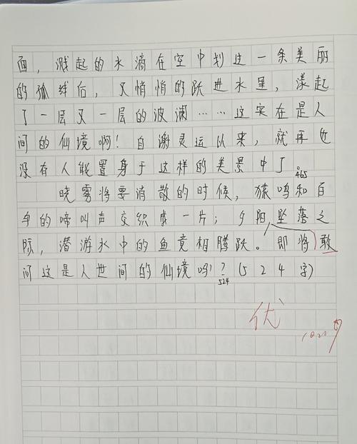 改写中文感谢书