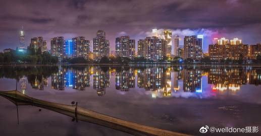 雨后的夏夜