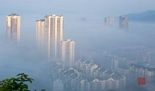 冬天的第一场大雾