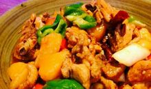 新疆美食大盘鸡