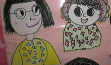 我给妈妈画张像