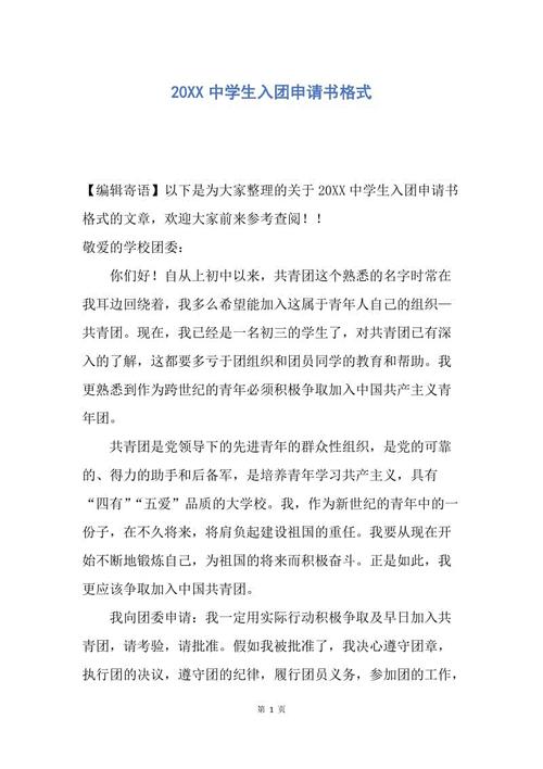 学生入学申请的论文样本