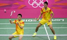 精彩的羽毛球赛