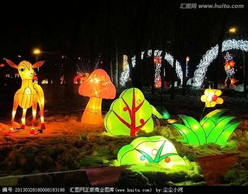 又一年的灯笼表演