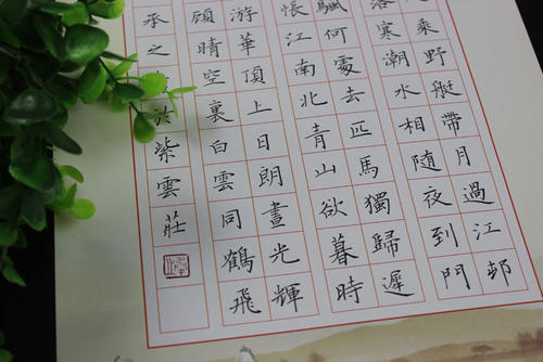 硬笔书法比赛