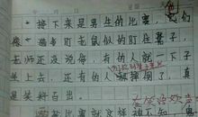 一节与众不同的作文课